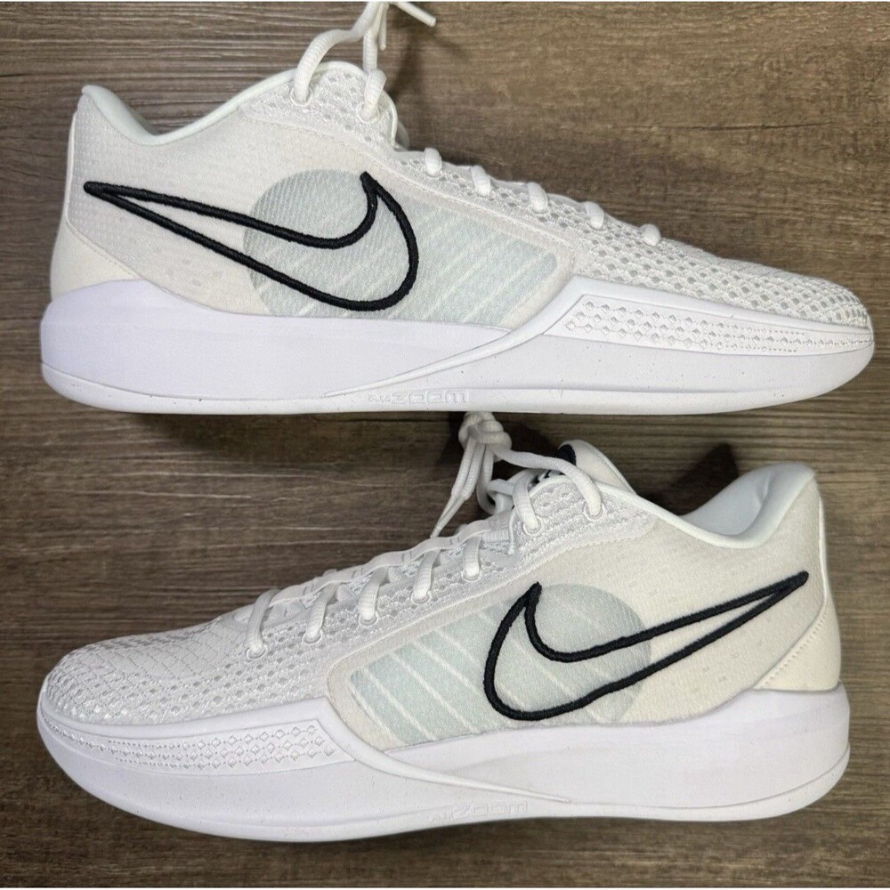 Women Size 10/Mens Size 8.5 Nike Sabrina 1 TB Promo ‘White/Black’ FQ3837-100 New